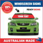 Windscreen Banner